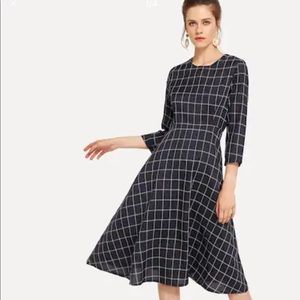 Brand new SHEIN plaid tunic dress size S